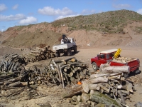  then split up a logrover load before finishing